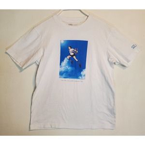 Uniqlo The Girl Who Leapt Through Time Hosoda Mamoru T-shirt Womens XS White